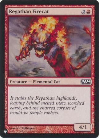 Regathan Firecat 150/249 - Magic 2014 (M14)s (Español)