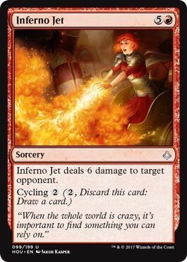 Inferno Jet 099/199 - Hour of Devastation Singles (Español)