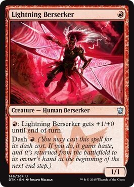 Lightning Berserker 146/264
Dragons of Tarkir Singles