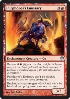 Purphoros&#39;s Emissary 136/249 - Theros Singles