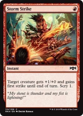 Storm Strike 119/259 Ravnica Allegiance Singles