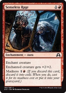 Senseless Rage 180/297
Shadows over Innistrad Singles