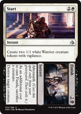 Start // Finish 215/269 -  Amonkhet Singles (Español)