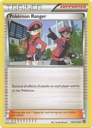 Pokemon Ranger - 104/114 - Uncommon XY: Steam Siege Singles