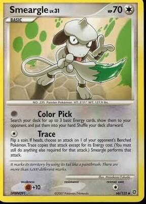 Smeargle - 66/132 - Uncommon
Diamond &amp; Pearl: Secret Wonders Singles