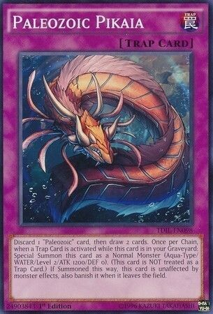 Paleozoic Pikaia - TDIL-EN098 - Common 1st Edition The Dark Illusion 1st Edition Singles *Espanol*