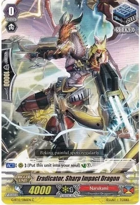 Eradicator, Sharp Impact Dragon - Dragon King&#39;s Awakening (G-BT12) Dragon King&#39;s Awakening
