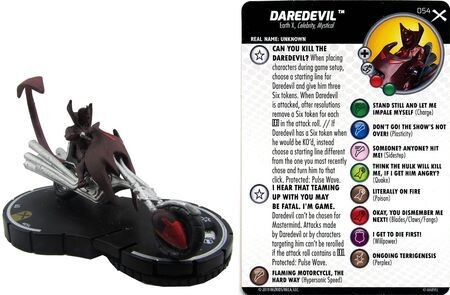 Daredevil #054 Earth X Marvel Heroclix
Marvel: Earth X Singles Sin Tarjeta