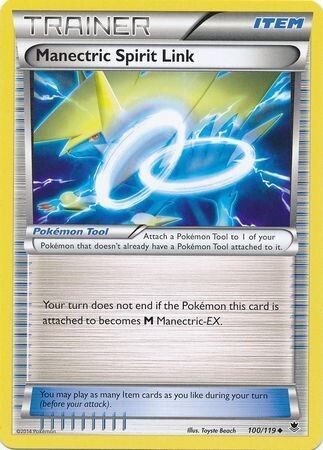 Manectric Spirit Link - 100/119 - Uncommon
XY: Phantom Forces Singles