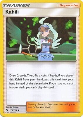 Kahili - 179/214 - Uncommon Sun &amp; Moon: Lost Thunder Singles(Español)