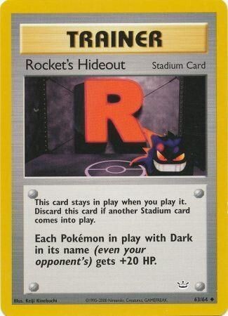 Rocket&#39;s Hideout- 63/64 - Uncommon Unlimited
Neo Revelation Unlimited Singles