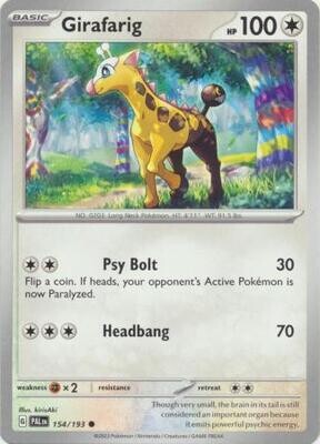 Girafarig - 154/193 - Common Scarlet &amp; Violet: Paldea Evolved Singles