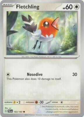 Fletchling - 163/193 - Common Scarlet &amp; Violet: Paldea Evolved Singles