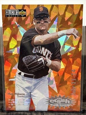 1996 Collectors Choice - Matt Williams #CG24 Giants - You Crash the Game