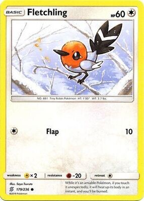 Fletchling - 179/236 - Common
Sun &amp; Moon: Unified Minds Singles