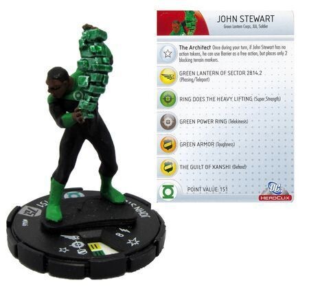John Stewart #046 DC 75th Anniversary DC Heroclix
DC: 75th Anniversary Sin Tarjeta
