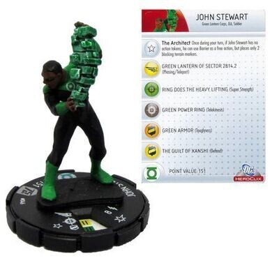 John Stewart #046 DC 75th Anniversary DC Heroclix
DC: 75th Anniversary Sin Tarjeta