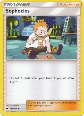 Sophocles - 123/147 - Uncommon Sun &amp; Moon: Burning Shadows Singles