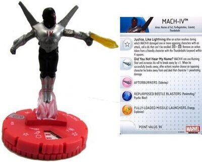 Mach-IV #028 Civil War Storyline Marvel Heroclix
Marvel: Civil War Storyline Sin Tarjeta