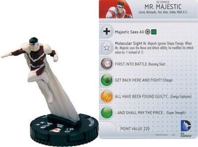 Mr. Majestic #023 Superman: Legion of Super Heroes DC HeroClix
Superman and the Legion of Super-Heroes Booster Set Singles Sin Tarjeta
