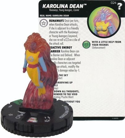 Karolina Dean #024 15th Anniversary What if? Marvel Heroclix
Marvel: 15th Anniversary What if? Singles SIn Tarjeta