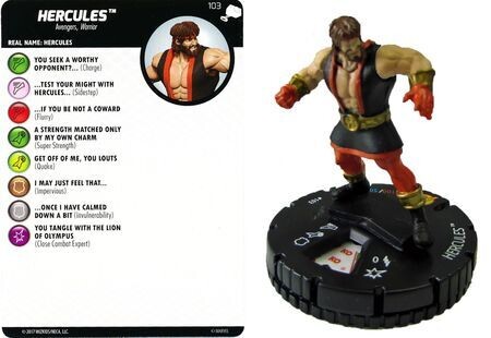 Hercules #103 The Mighty Thor Marvel Heroclix
The Mighty Thor Singles Sin Tarjeta