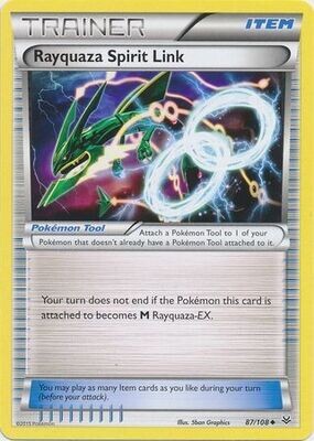 Rayquaza Spirit Link - 87/108 - Uncommon
XY: Roaring Skies Singles