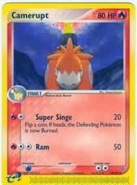 Camerupt - 24/97 - Uncommon
Ex Dragon Singles