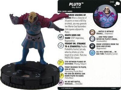 Pluto #040 The Mighty Thor Marvel Heroclix
The Mighty Thor Singles Sin Tarjeta