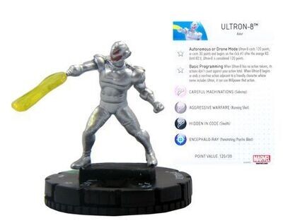 Ultron-8 #029 Age of Ultron Marvel Heroclix
Marvel: Age of Ultron Sin Tarjeta
