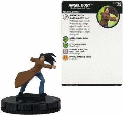 Angel Dust #032 Deadpool and X-Force Booster Set Marvel Heroclix
Deadpool and X-Force Singles Sin Tarjeta