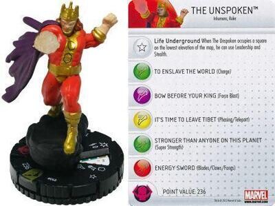 The Unspoken #046 Marvel Chaos War Marvel Heroclix
Marvel: Chaos War Sin Tarjeta