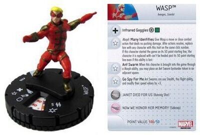 Wasp #206 (Missing Token) Ant-Man Boxed Set Marvel Heroclix
Marvel: Ant-Man Box Set Sin Tarjeta
