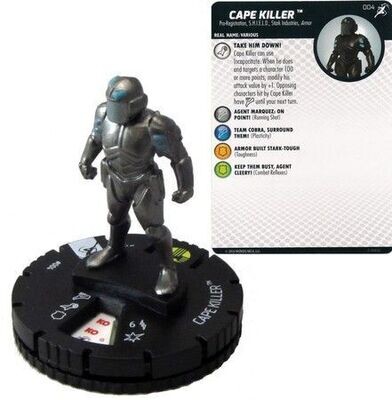 Cape Killer #004 Superior Foes of Spider-Man Marvel Heroclix
Marvel: The Superior Foes of Spider-Man Singles Sin Tarjeta