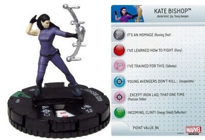Kate Bishop #018 Avengers Assemble Marvel Heroclix
Marvel: Avengers Assemble Singles Sin Tarjeta