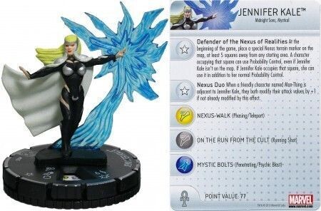 Jennifer Kale #035 Amazing Spider-Man Marvel Heroclix
Amazing Spider-Man Booster Set Singles Sin Tarjeta