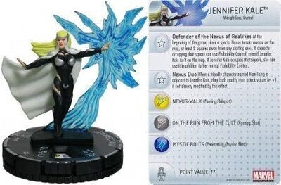 Jennifer Kale #035 Amazing Spider-Man Marvel Heroclix
Amazing Spider-Man Booster Set Singles Sin Tarjeta