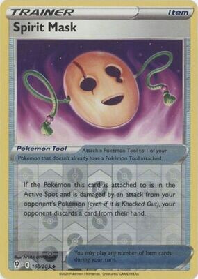 Spirit Mask - 160/203 - Uncommon Reverse Holo
Sword &amp; Shield: Evolving Skies Reverse Holo Singles
