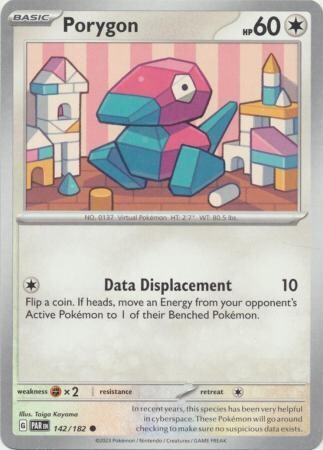 Porygon - 142/182 - Common
Scarlet &amp; Violet: Paradox Rift Singles