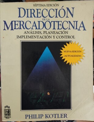 BA Direccion de la Mercadotecnia Libro Espanol Philip Kotler