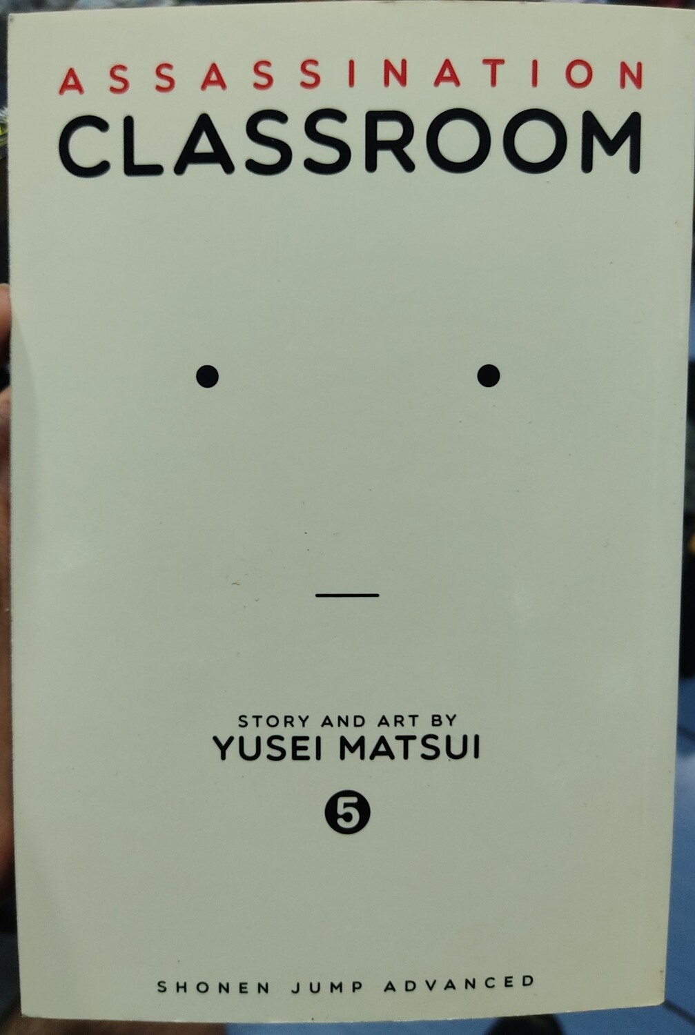 BA Assassination Classroom Manga Volumen 5 Ingles
