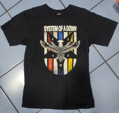 BA System of a Down Camisa Talla M Usada