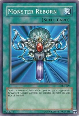 Monster Reborn - SKE-029 - Common Unlimited Starter Deck: Kaiba Evolution [SKE] Unlimited Singles