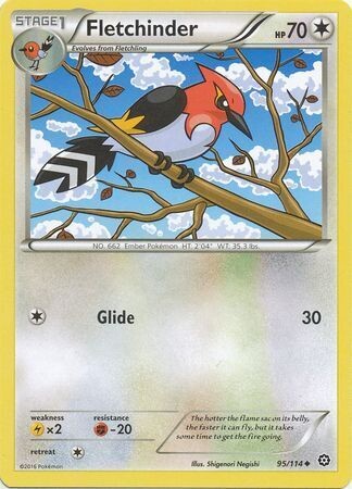 Fletchinder - 95/114 - Uncommon
XY: Steam Siege Singles