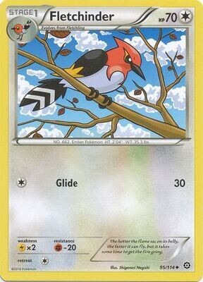 Fletchinder - 95/114 - Uncommon
XY: Steam Siege Singles
