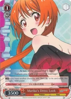 Marika&#39;s Dress Look (Parallel Foil) - NISEKOI Extra Booster (NK/WE22)
NISEKOI Extra Booster