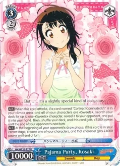 SH Pajama Party, Kosaki - NISEKOI Extra Booster (NK/WE22)
NISEKOI Extra Booster