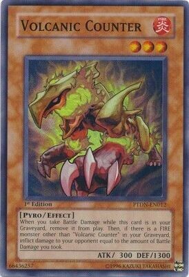 Volcanic Counter - PTDN-EN012 - Super Rare 1st Edition
Phantom Darkness [PTDN] Singles