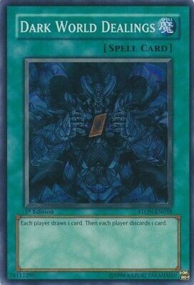 Dark World Dealings - STON-EN038 - Super Rare 1st Edition
Strike of Neos [STON] 1st Edition Singles