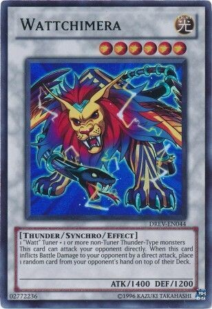 Wattchimera - DREV-EN044 - Ultra Rare Unlimited
Duelist Revolution Unlimited Singles